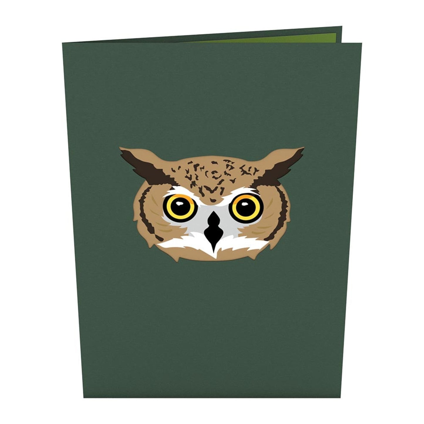 Lovepop Pop-Up Card - Horned Owl
