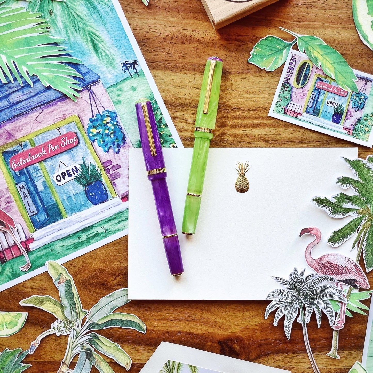 Esterbrook JR Fountain Pen - Paradise Key Lime