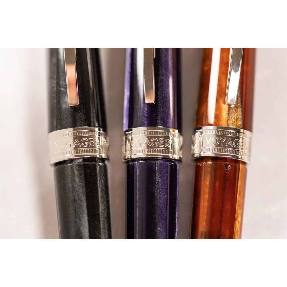 Visconti Voyager 2020 Black Star Fountain Pen (Retired)