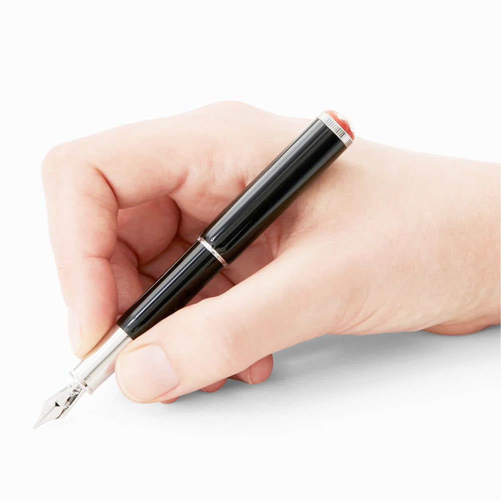 Montblanc Rouge et Noir "Baby" Fountain Pen - Black (Heritage Special Edition)