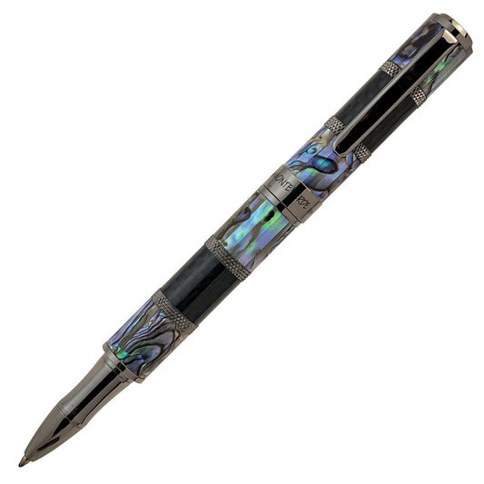 Monteverde Limited Edition Regatta Rollerball - Abalone Shell and Carbon Fiber