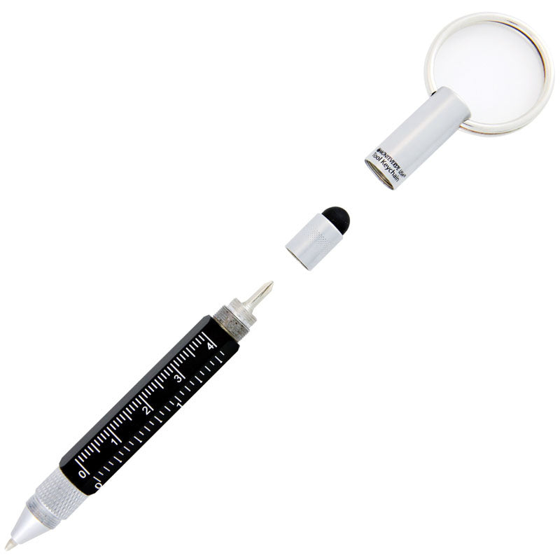 Monteverde Tool Keychain Ballpoint Pen - Black