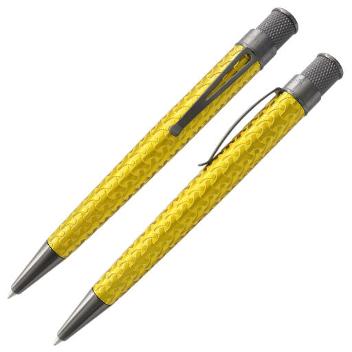 Retro 51 Collection Tornado Tread Rollerball Spark (Yellow)