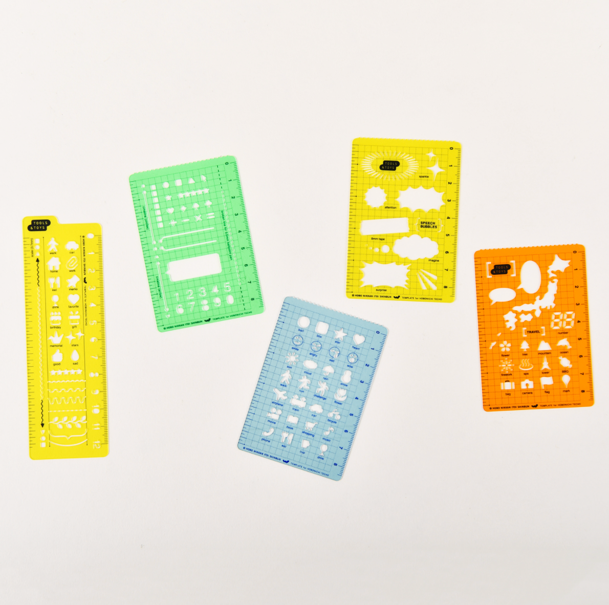 Hobonichi Stencil - Travel