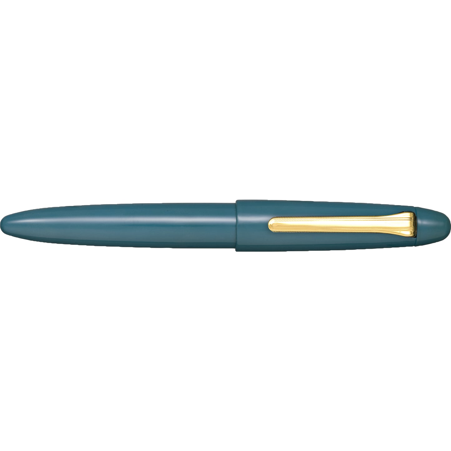 Sailor King of Pen Color Urushi Ebonite Fountain Pen - Teal Blue (Bespoke)