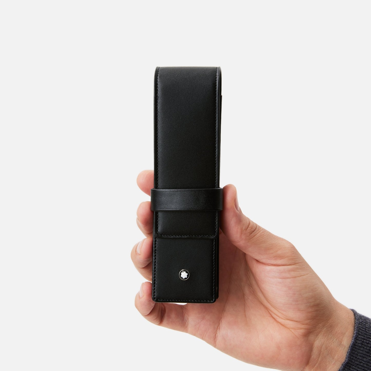 Montblanc Pen Pouch - 2-Pen Black (Meisterstück)