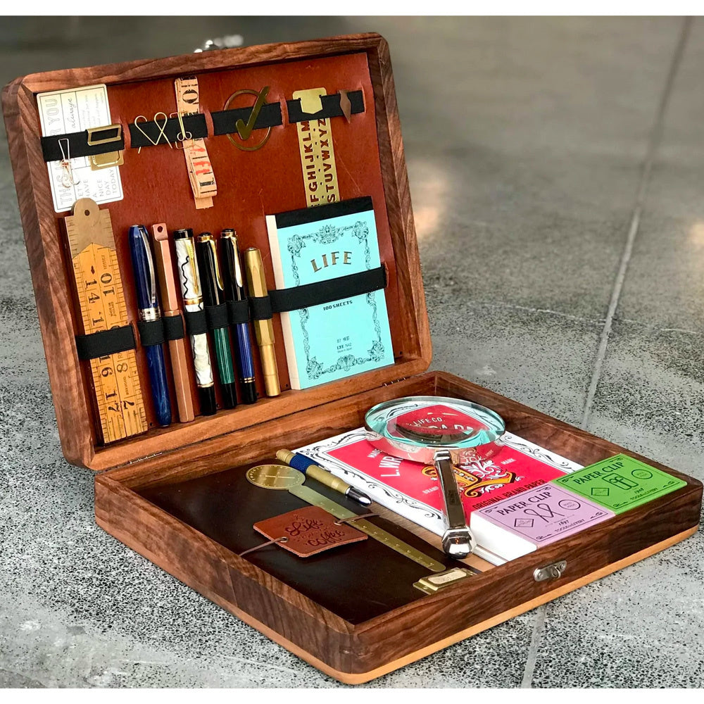 Galen Leather The Writing Box