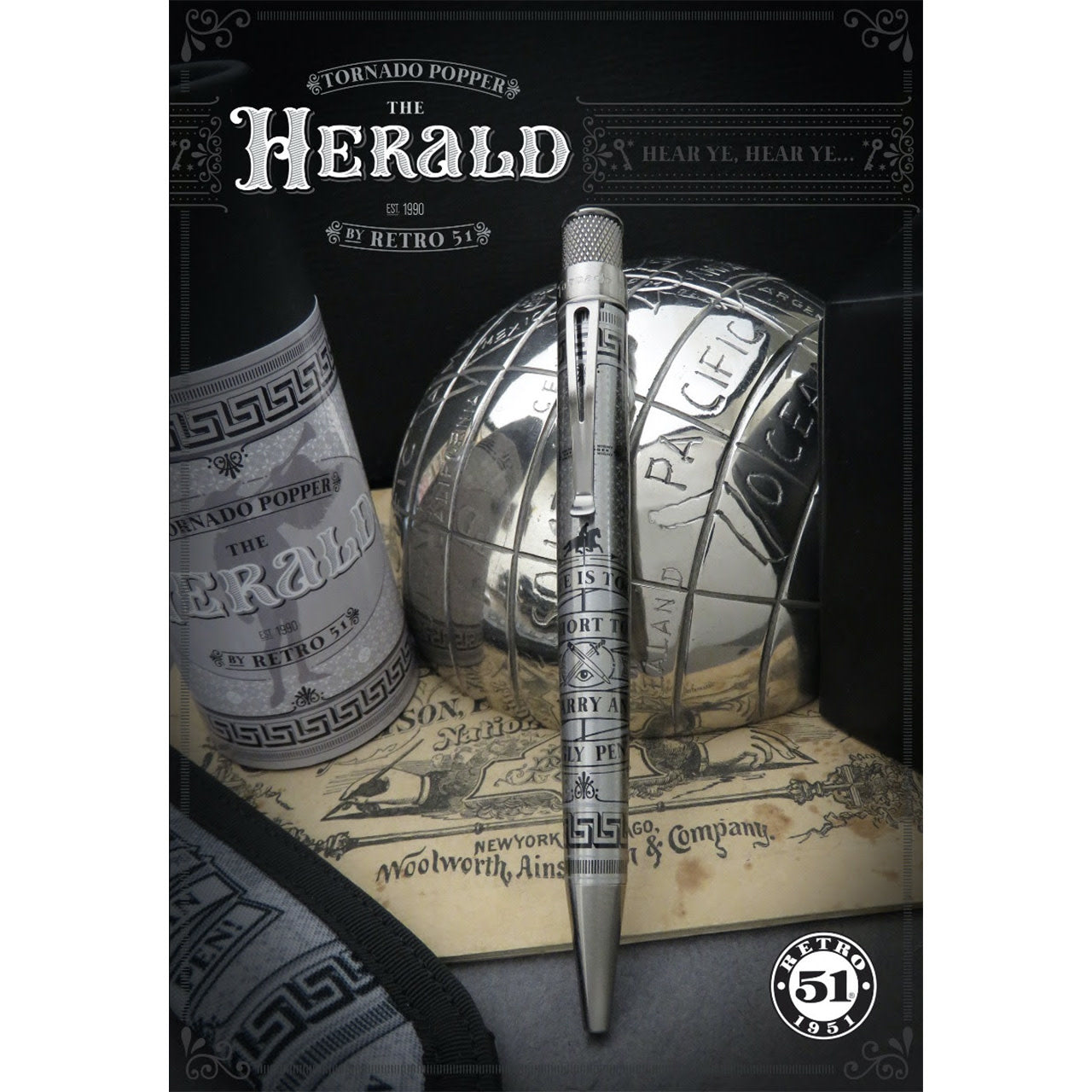 Retro 51 Collection Tornado Popper Rollerball- The Herald