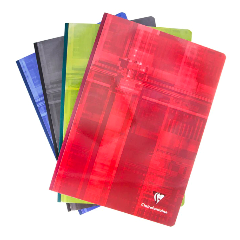 Clairefontaine Metric carnet de notes A6 quadrillé 48 feuilles 10 pièces (5  mm) - assorti Clairefontaine