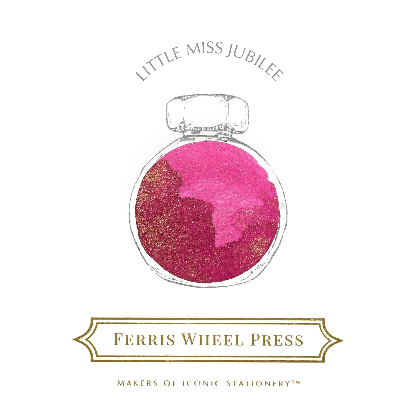 Ferris Wheel Press Little Miss Jubilee (38ml) Bottled Ink (Limited Edition)