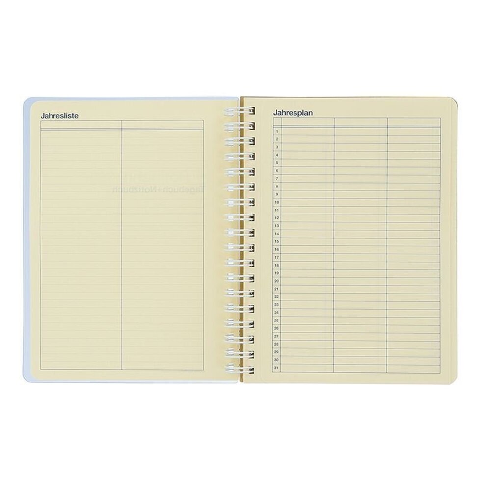 Delfonics Rollbahn CLEAR Spiral L Free Diary - Pink