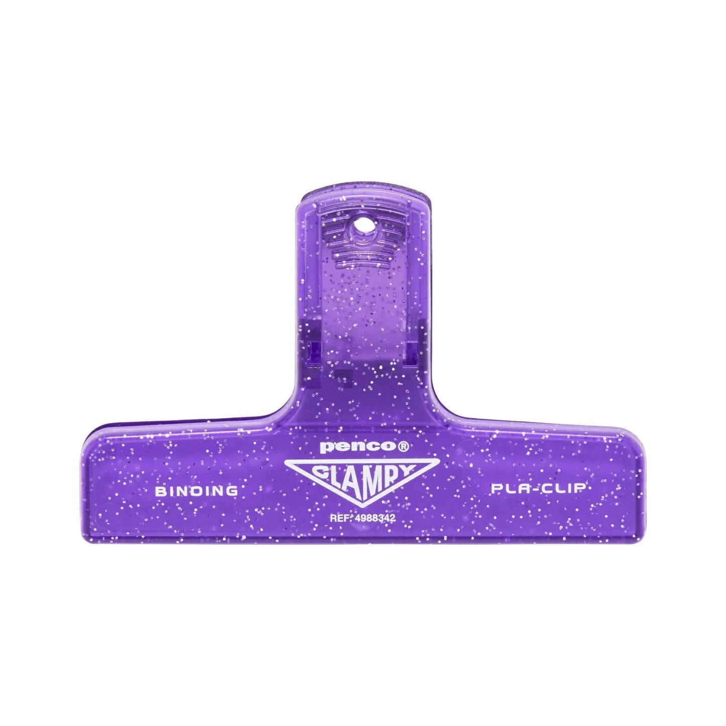 Hightide PENCO Clampy Plastic Clip - Glitter Purple