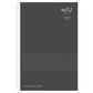 Nakabayashi W/U B6 Grid Notebook - Smoky Black