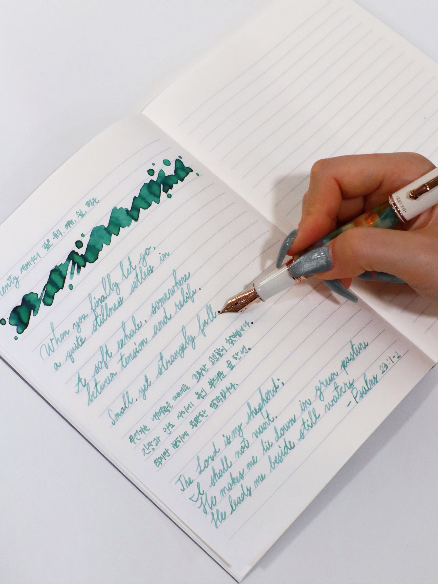 Dominant Industry Keyno Fountain Pen - No. 001 Serenity