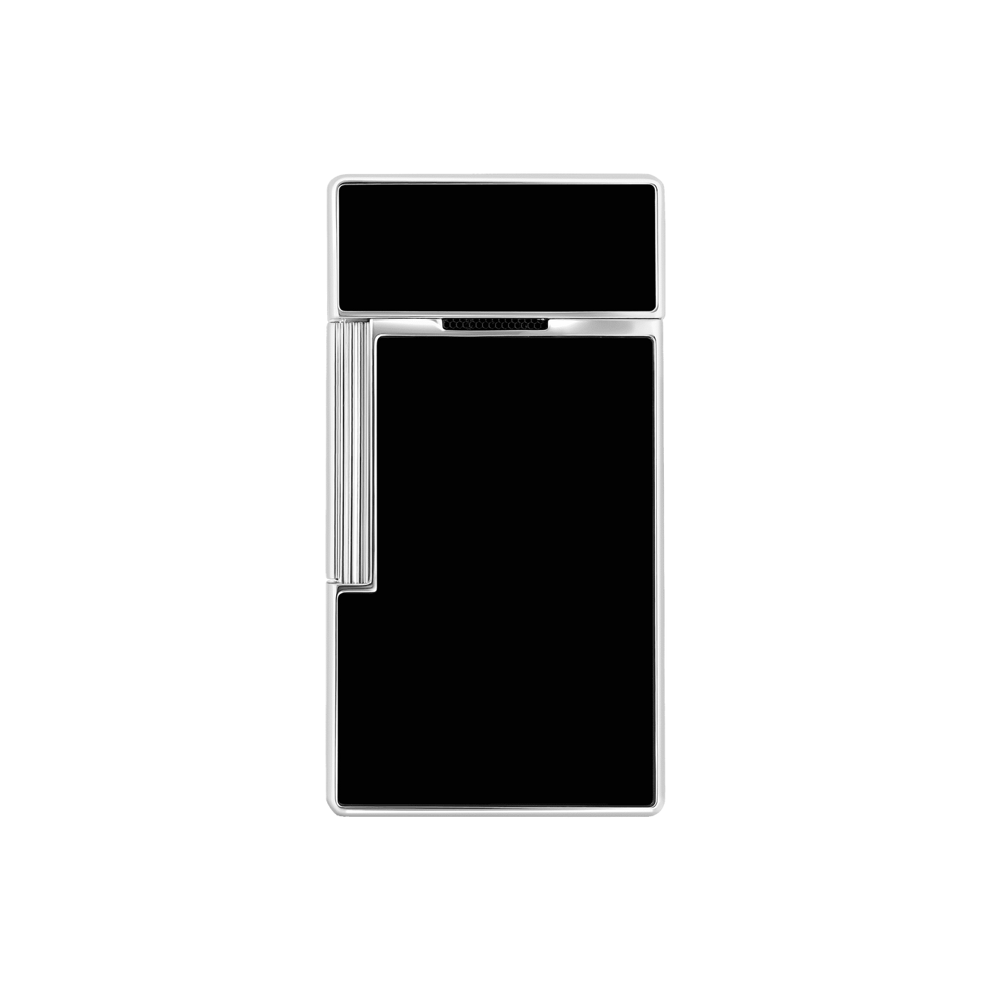 S.T. Dupont Biggy Lighter - Lacquered Black & Chrome