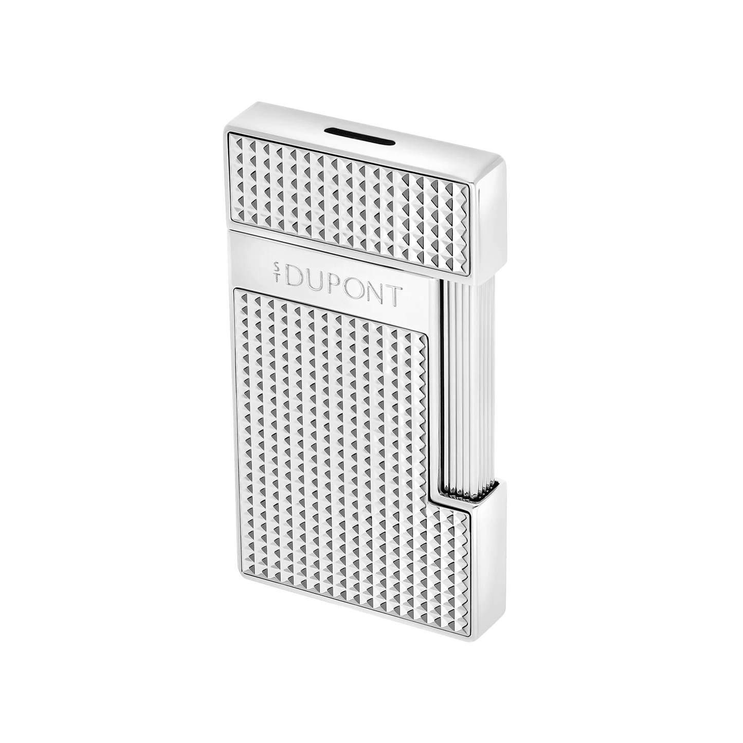 S.T. Dupont Slimmy Lighter - Diamond Head: Chrome