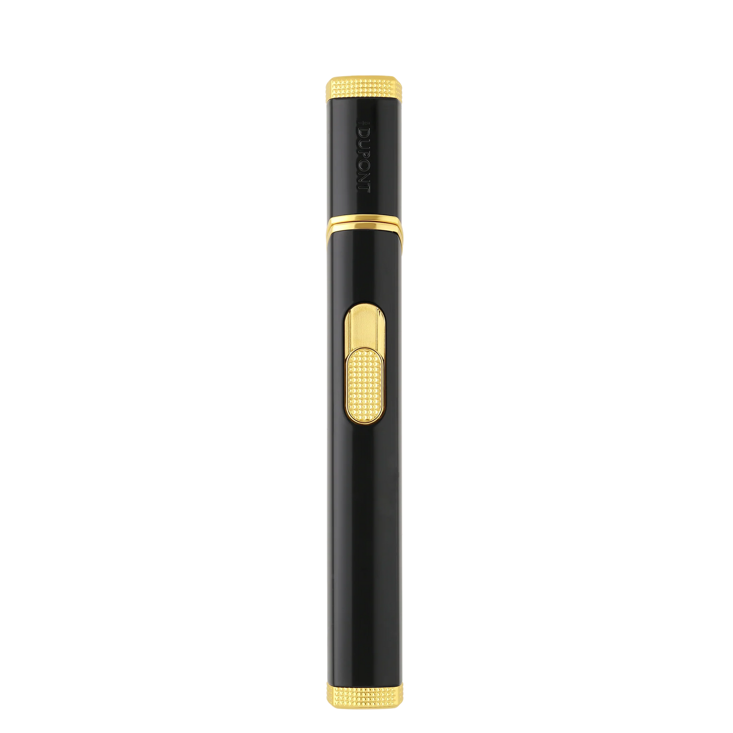 S.T. Dupont Torch Lighter - Lacquered Black with Gold