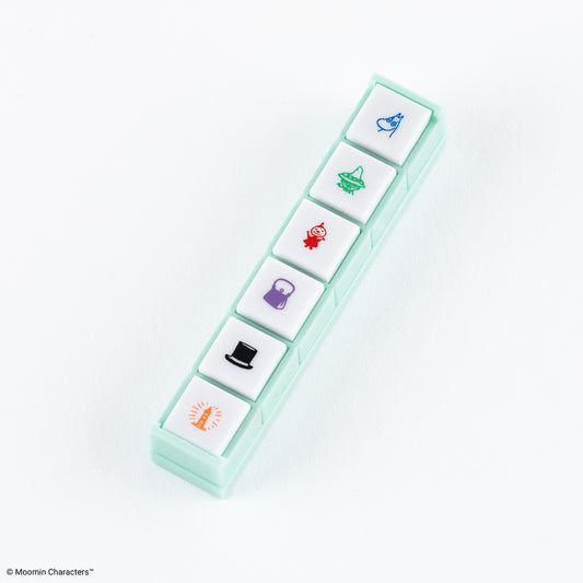Hobonichi Kodomo no Kao x Hobonichi: Pochitto6 Push-Button Stamp (Moomin)