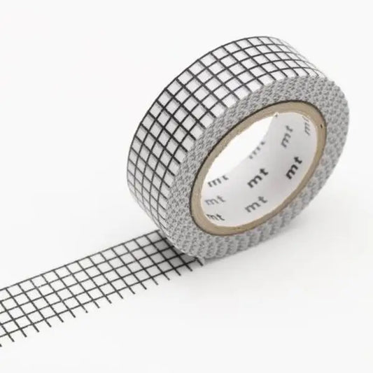 MT Masking Tape - Tape Single - Graph Hougan Black (15mm)