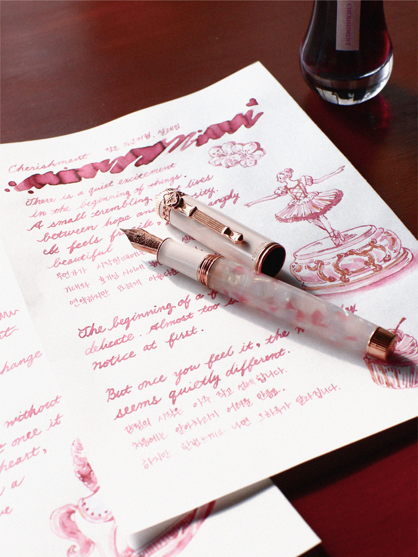 Dominant Industry Keyno Fountain Pen - No. 014 Cherishment