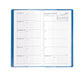 Quo Vadis 2026 IB Traveler Weekly Planner - Texas Blue