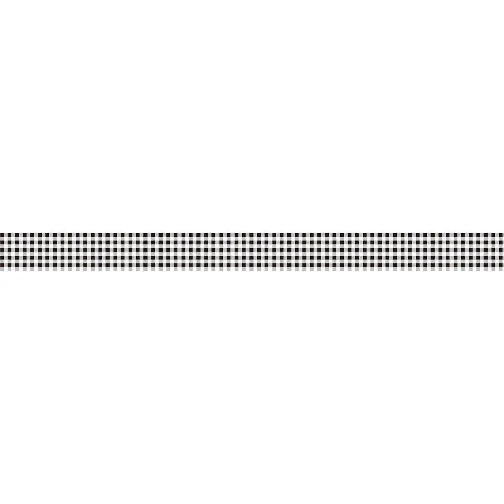 MT Masking Tape - Delicate Checkered Black (15mm)