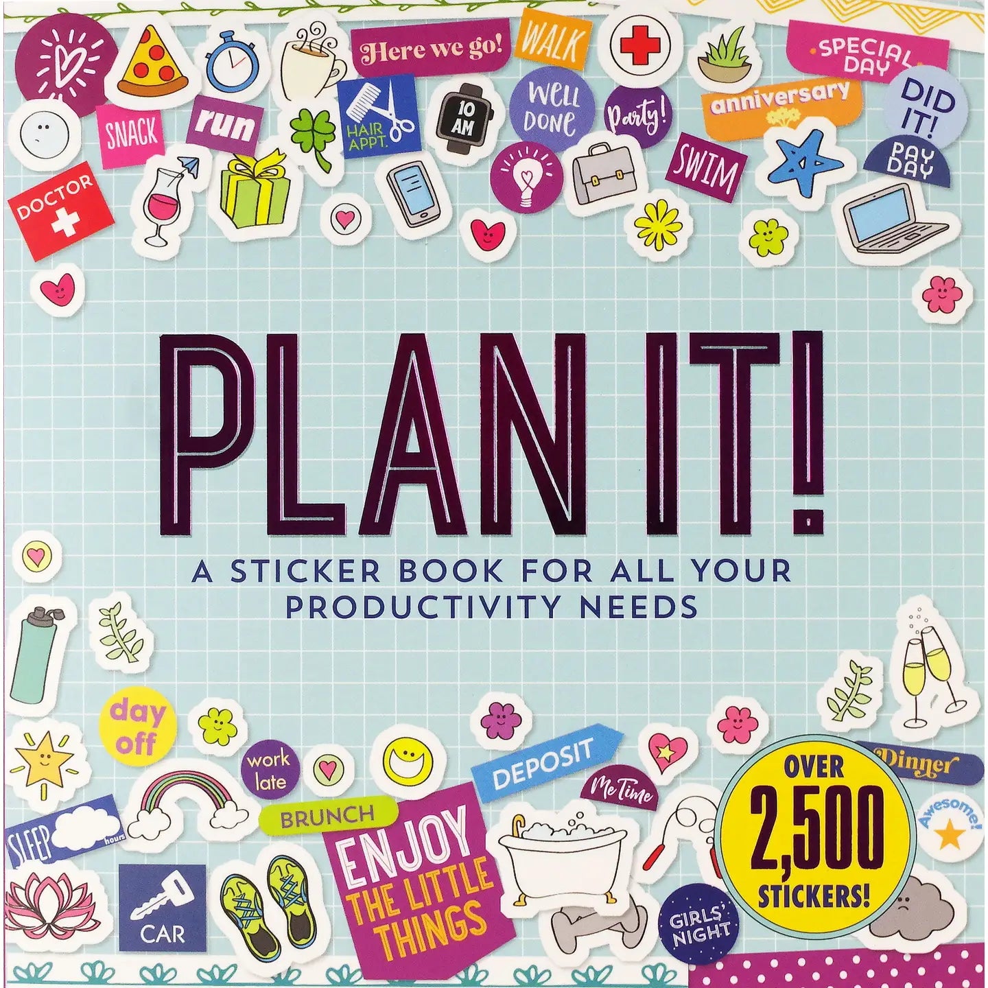 Plan It! A Sticker Book For All Your Productivity Needs