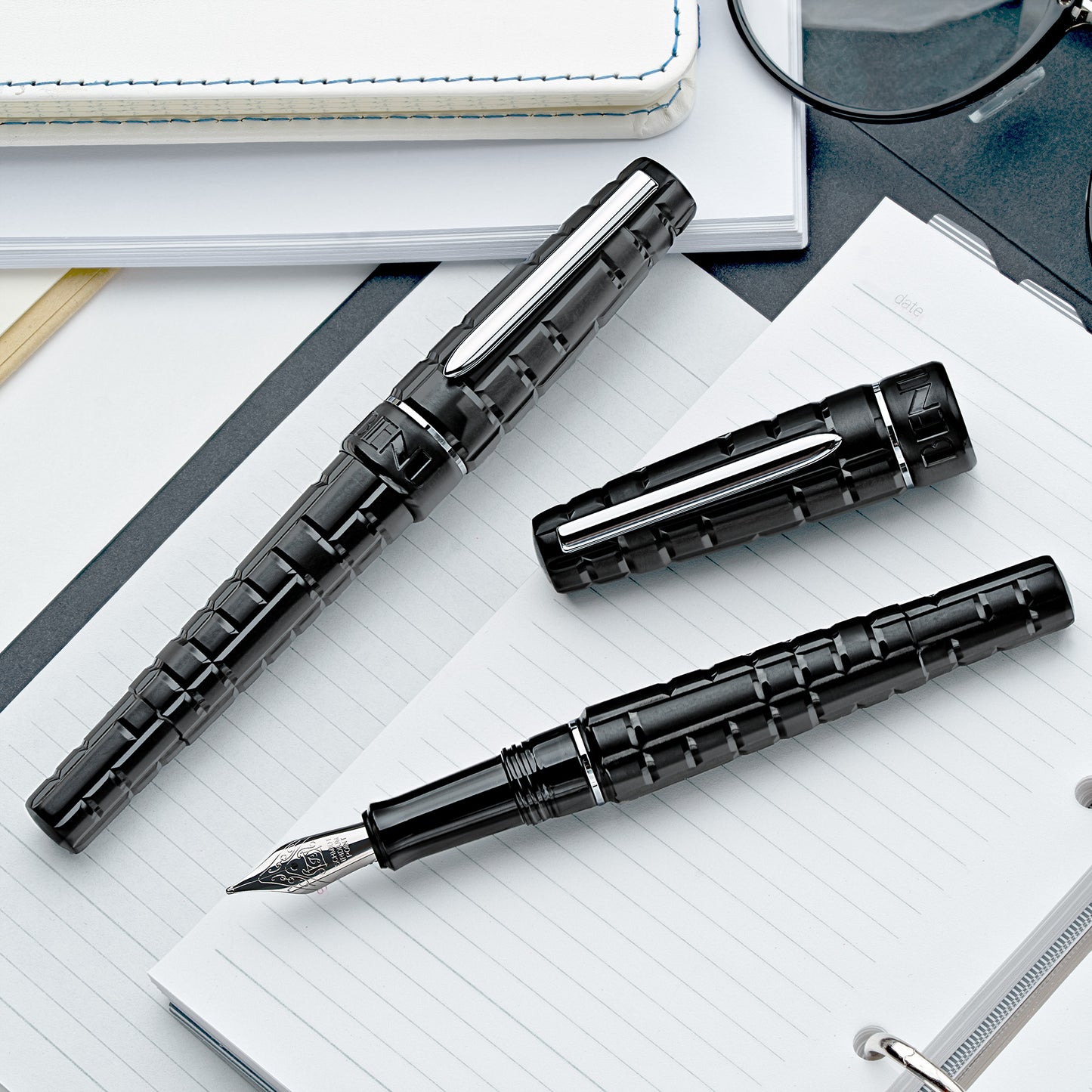 BENU Tessera Collection Fountain Pen - Onyx