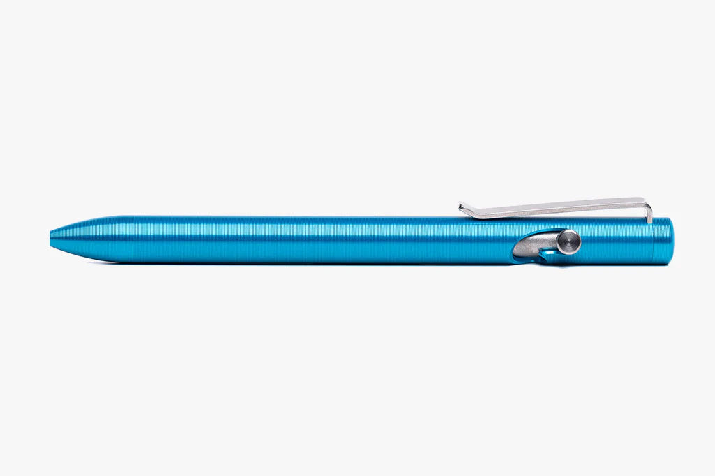 Tactile Turn Standard Aluminum Bolt Action Pen - Turquoise