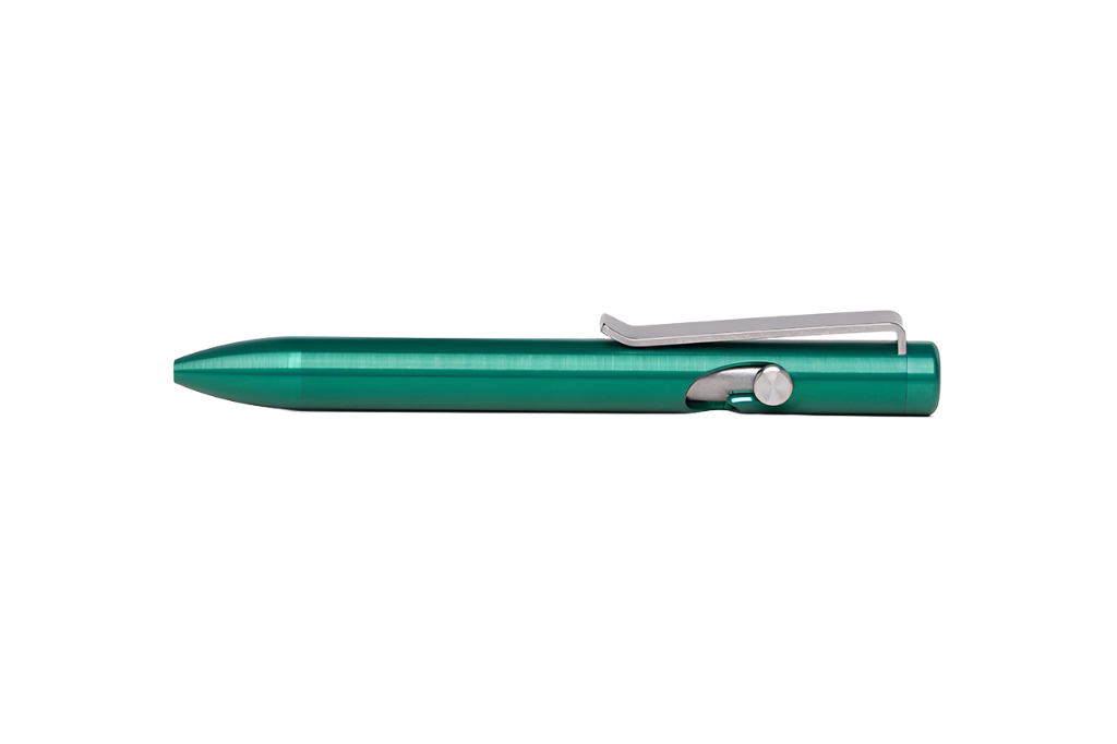 Tactile Turn Mini Aluminum Bolt Action Pen - Green