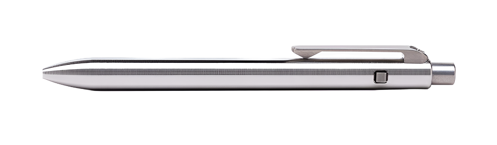 Tactile Turn Short Side Click Pen - Titanium