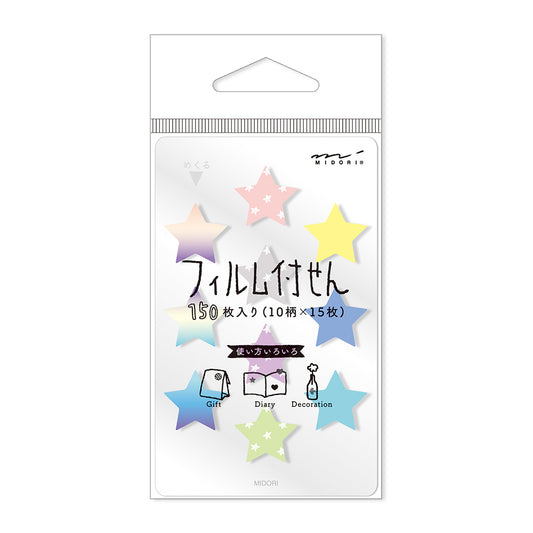 Midori Writing Marker Sticky Memo Film - Mini Star