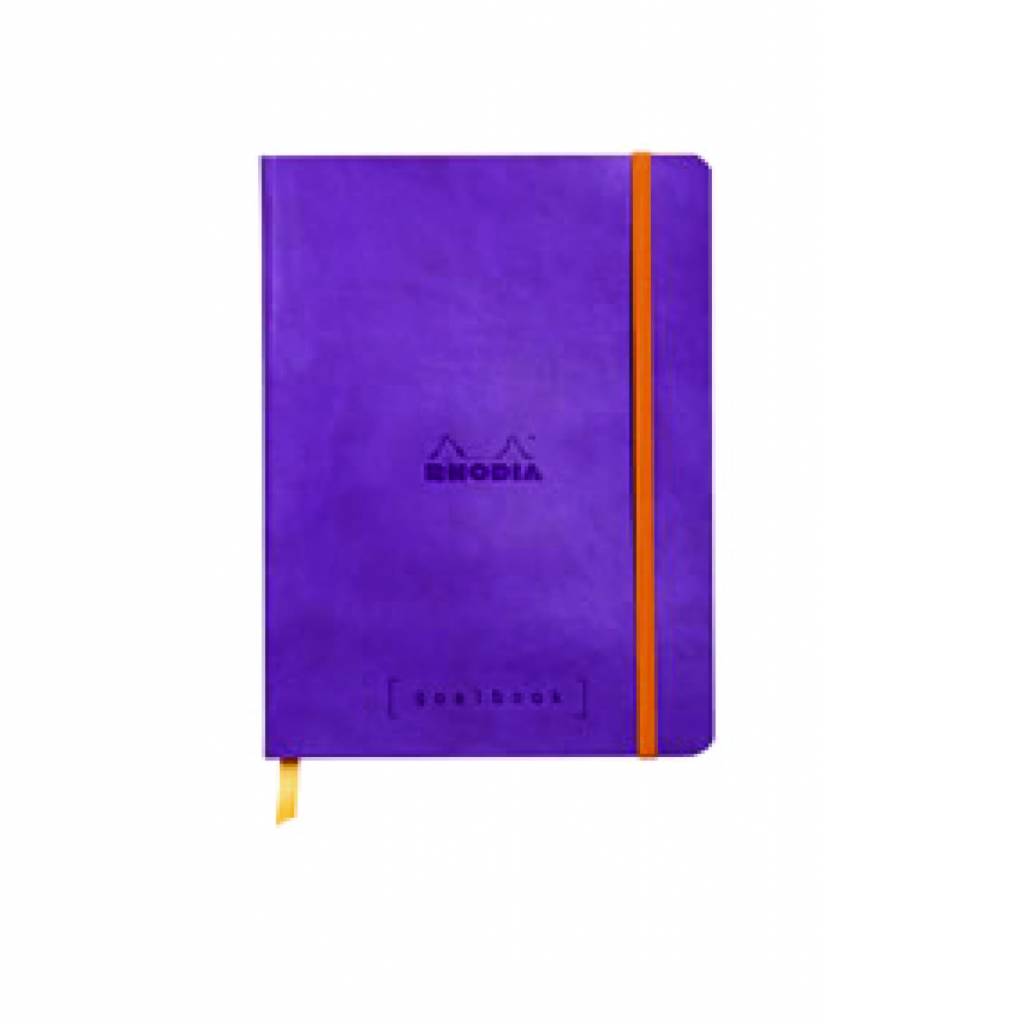 Rhodia Goalbook A5 Softcover - Purple (Dotted)