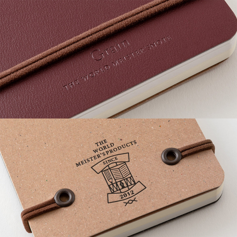 Midori Grain Memo Pad - Red