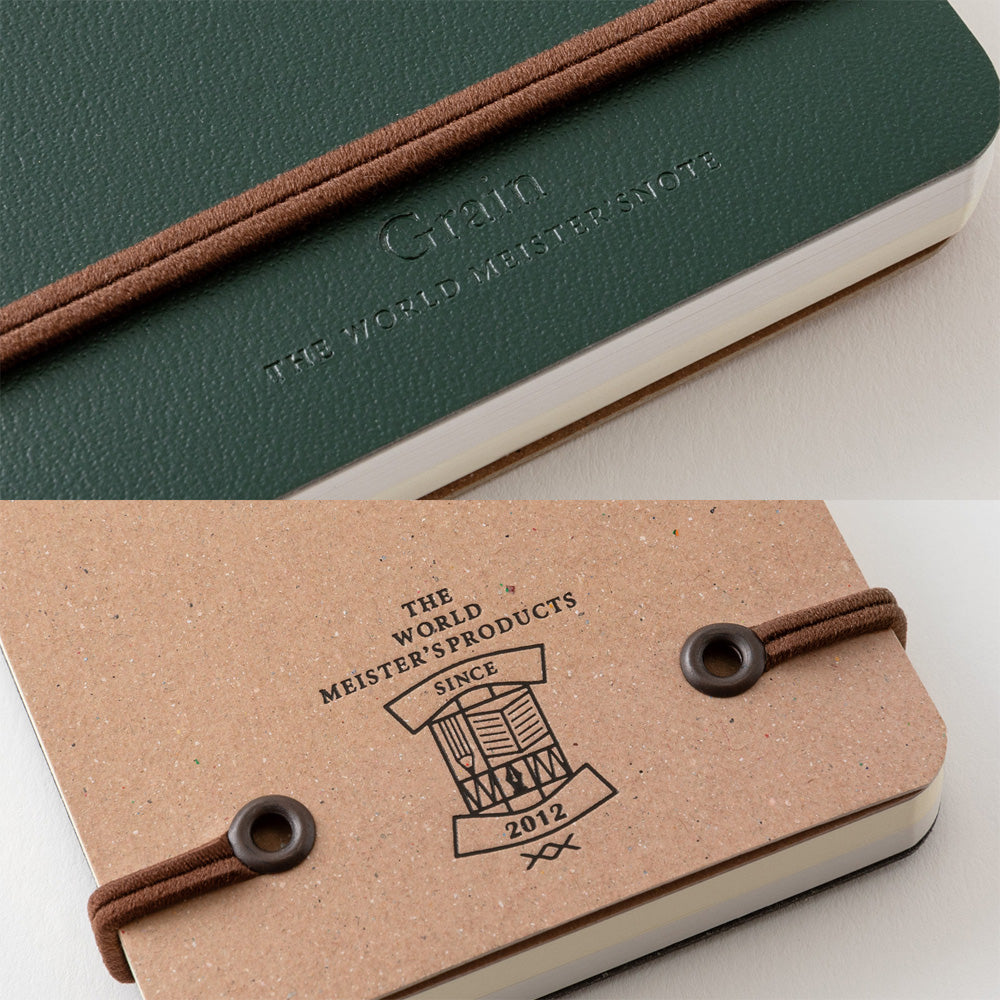 Midori Grain Memo Pad - Green