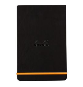 Rhodia Rhodiarama A5 Webnotepad Lined - Black