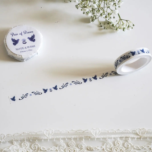 Note & Wish Washi Tape - Pair of Doves