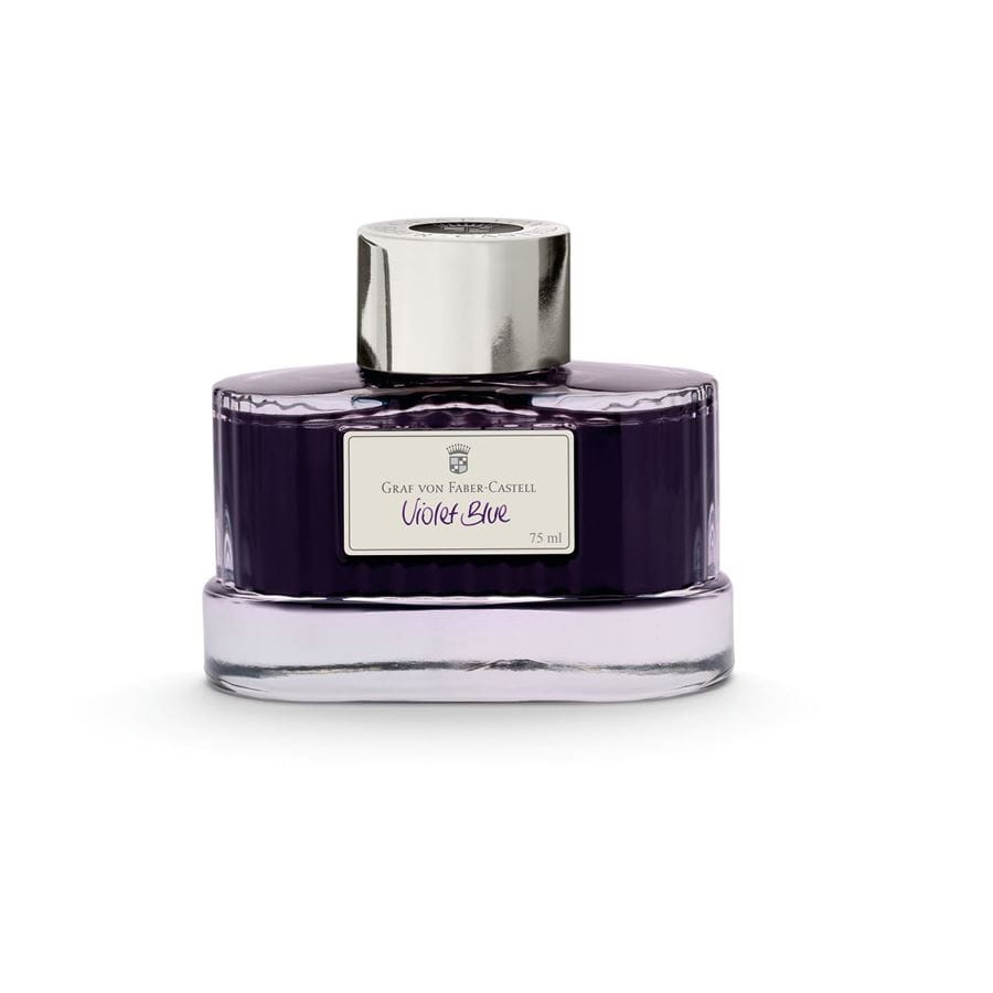 Graf Von Faber-Castell Violet Blue - 75ml Bottled Ink