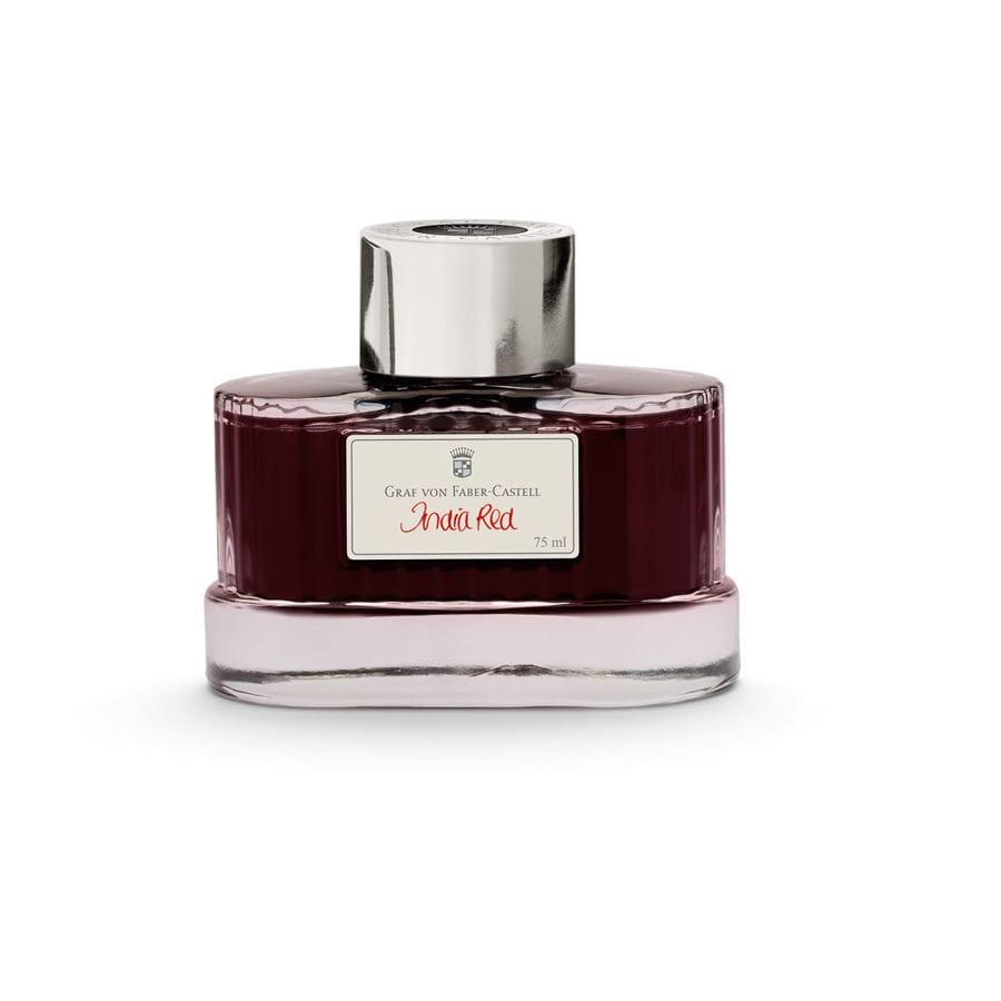 Graf Von Faber-Castell India Red Bottled Ink (75ml)