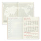Traveler's 2025 Passport Size Diary Insert - Monthly