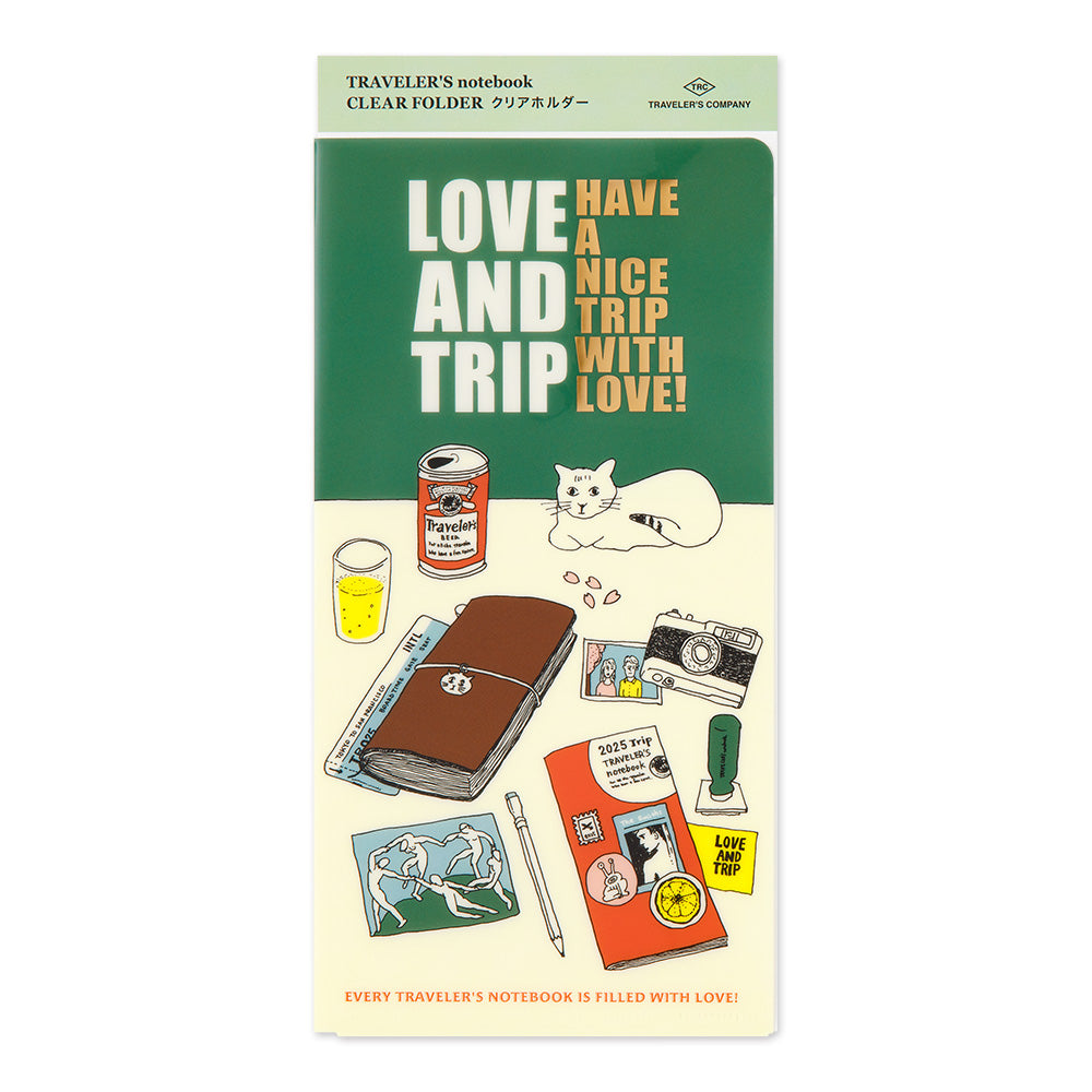Traveler's 2025 Clear Folder - Regular