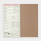 TRAVELER'S 2026 Regular Size Diary Insert - Weekly + Memo