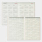 TRAVELER'S 2026 Passport Size Diary Insert - Monthly