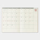 TRAVELER'S 2026 Passport Size Diary Insert - Monthly