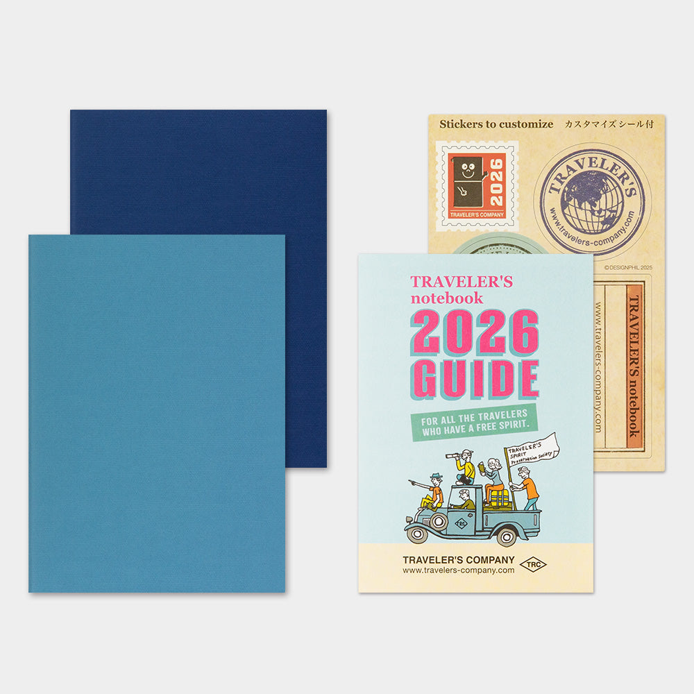 TRAVELER'S 2026 Passport Size Diary Insert - Weekly