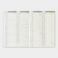 TRAVELER'S 2026 Passport Size Diary Insert - Weekly