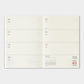 TRAVELER'S 2026 Passport Size Diary Insert - Weekly