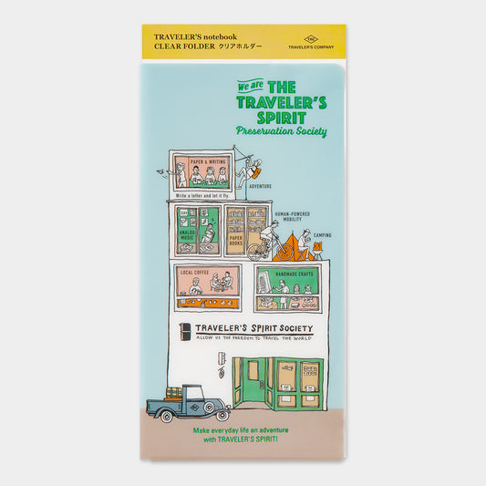 TRAVELER'S 2026 Clear Folder - Regular Diary Size