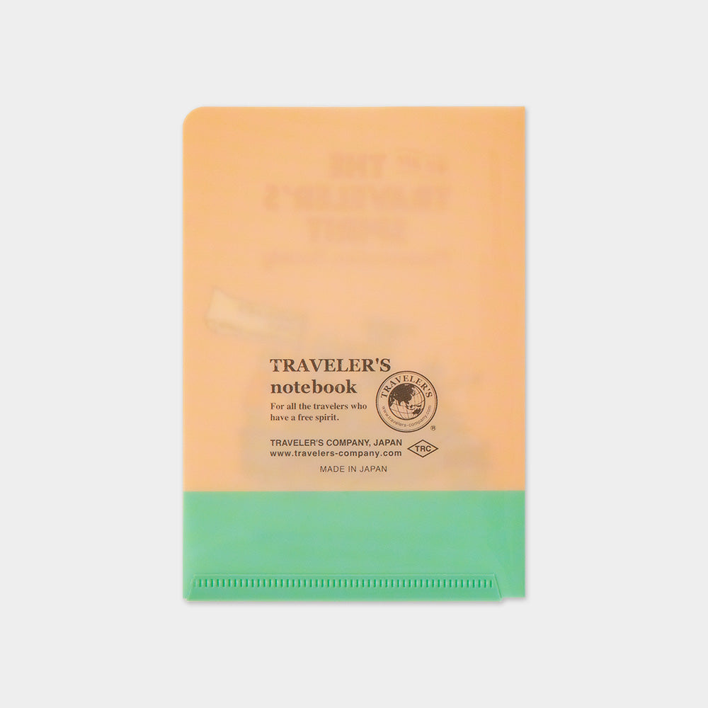TRAVELER'S 2026 Clear Folder - Passport Diary Size