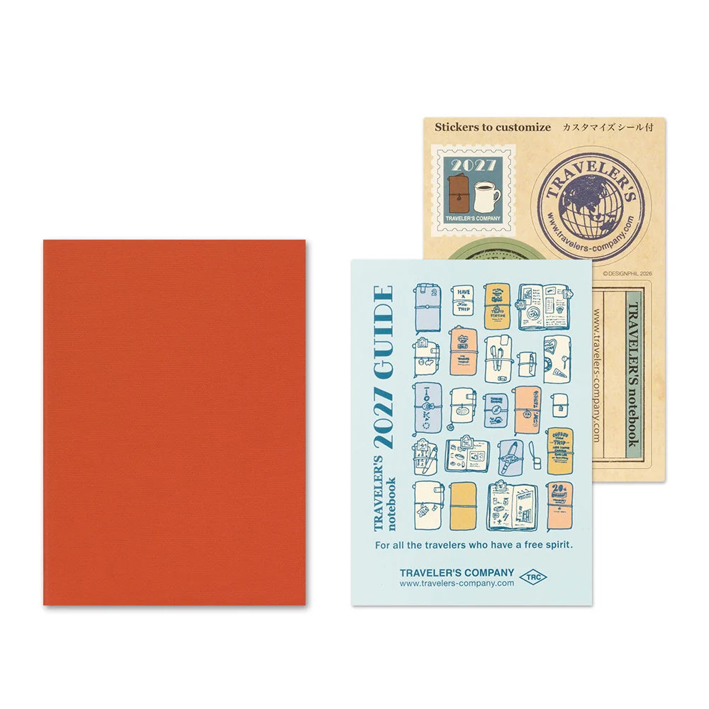 TRAVELER'S 2027 Passport Size Diary Insert - Monthly